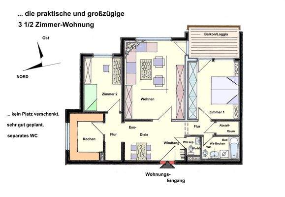 ein gelungener, klasse Grundriss, der funktioniert