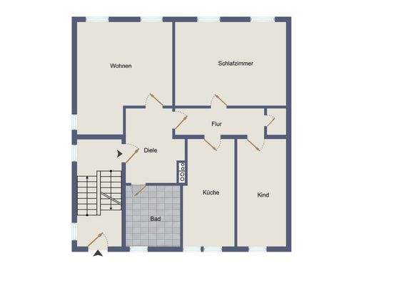 Grundriss 1. OG Hausnummer 16