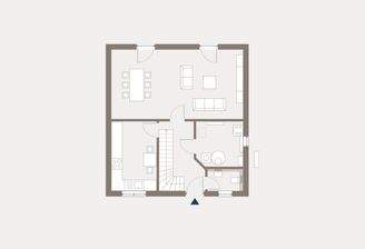 Muster Grundriss Dachgeschoss