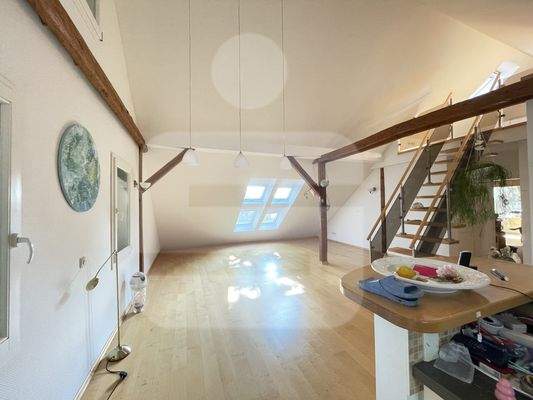 offener Wohn- & Kochbereich Einliegerwohnung