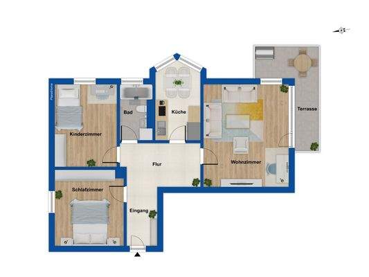 Grundriss - Obergeschoss