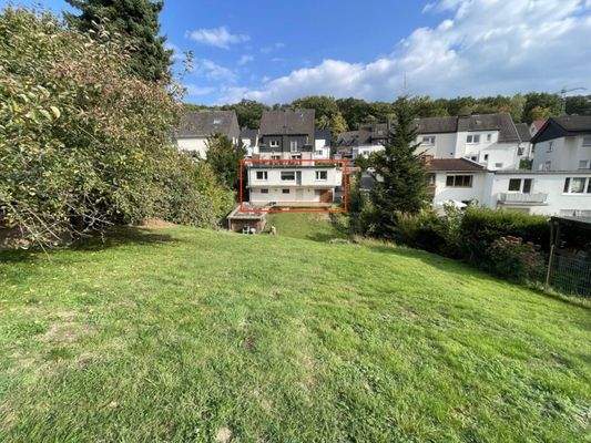 Rückansicht aus dem Garten