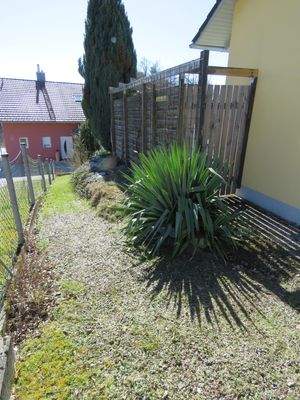 Terrasse mit Sichtschutz   