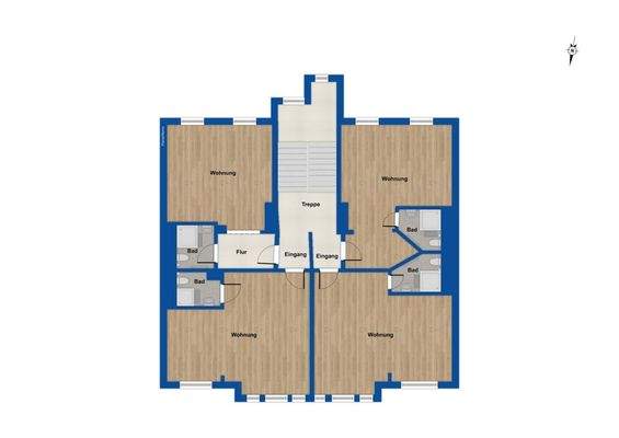 Grundriss 2. Obergeschoss