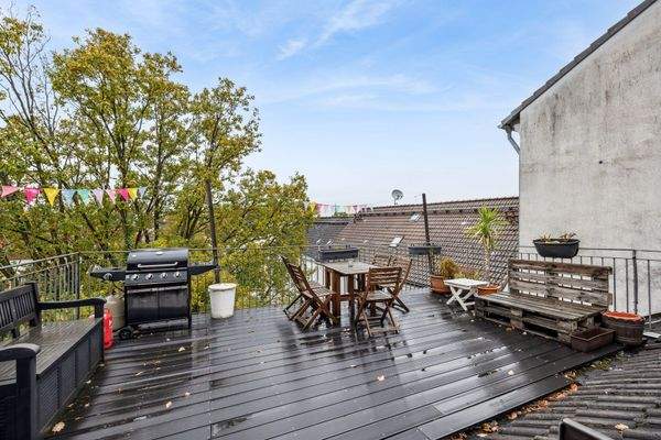 Großzügige Dachterrasse