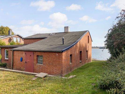 Nordwestseite des Hauses