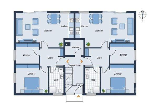 Grundriss Erdgeschoss