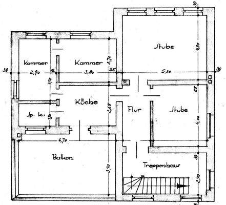 S&P | Grundriss 1. und 2. Obergeschoss