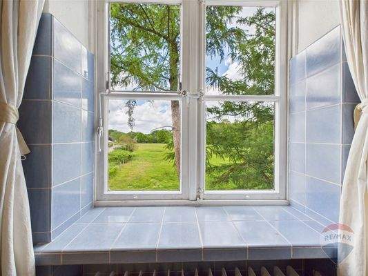 Ausblick Elternbadezimmer