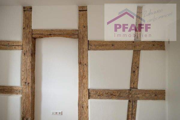 Schlafzimmer 1 Balken