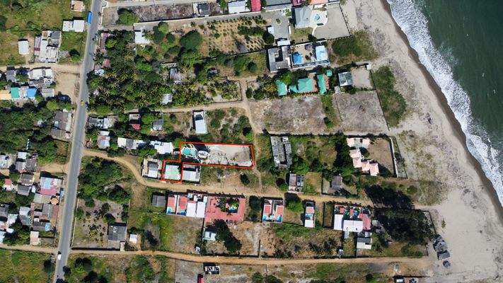 Grundstück von oben