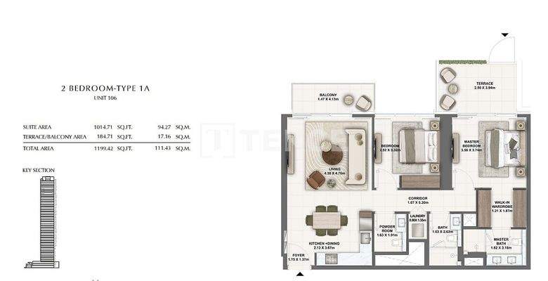 Apartmetns in Dubai Creek Harbour within Green Gate Community