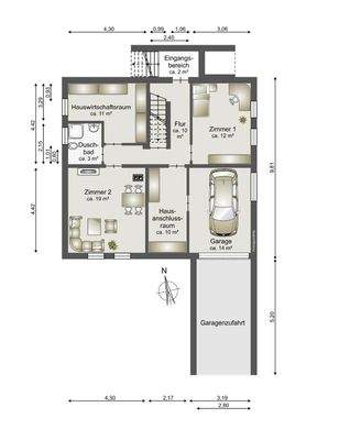 Grundriss Kellergeschoss