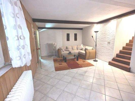 Hobby-/Wohnraum mit Sauna im Souterrain