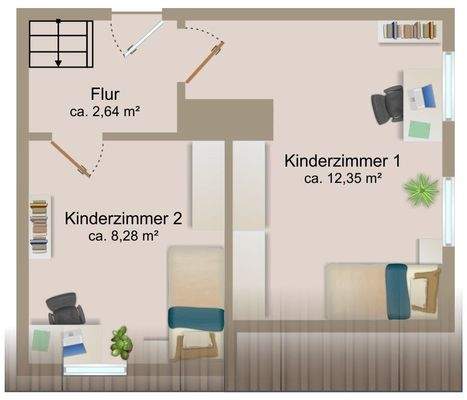 Grundriss Dachgeschoss