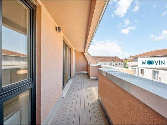 Ansicht II: Dachterrasse