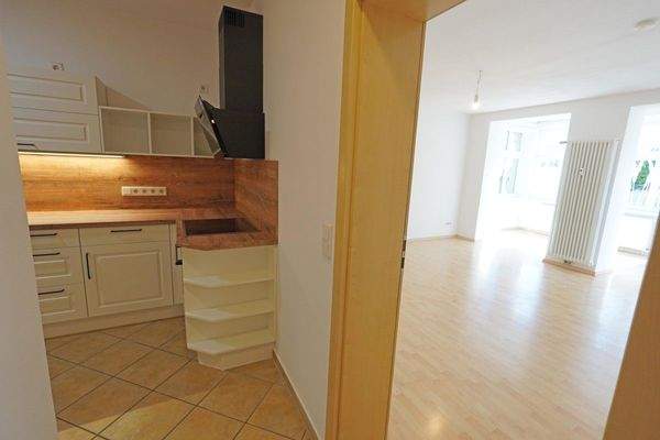 Küche und Wohnbereich