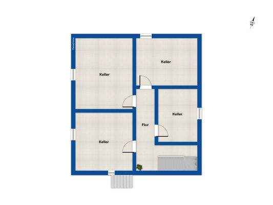 Grundriss Kellergeschoss