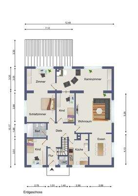 Grundriss Erdgeschoss