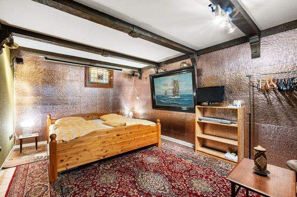 Gästeraum im Kellergeschoss