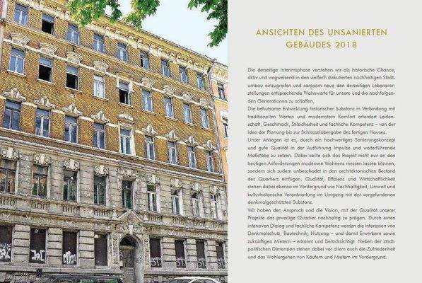 Ansicht unsaniertes Gebäude