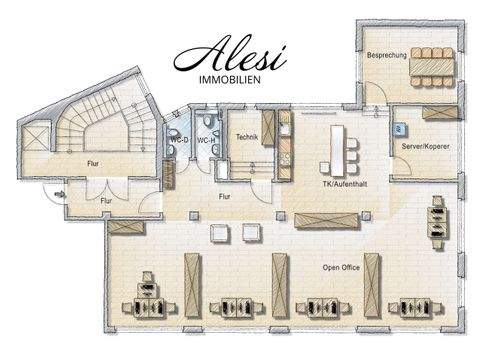 Stuttgart Büros, Büroräume, Büroflächen 