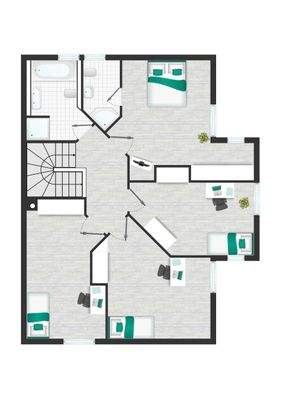 GR DHH 5 Zi 135 m² DG 001