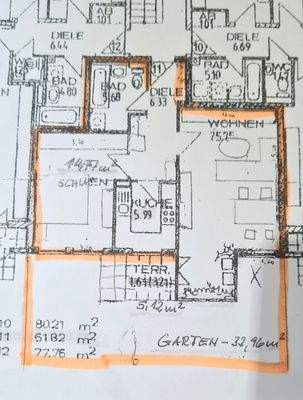 Grundriss - Wohnung