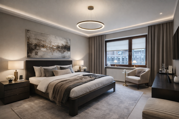 Schlafzimmer (KI-generiert)