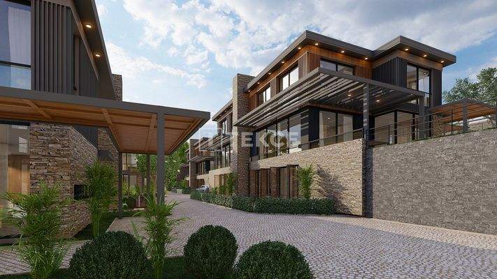 Semi-Detached Villas near the Bus Terminal in İstanbul Ümraniye