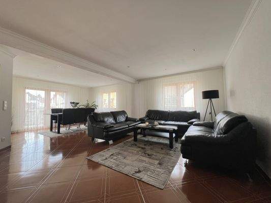 Wohn- Esszimmer EG Ansicht 2