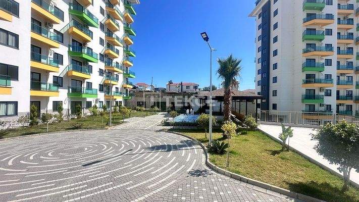 City and Sea-View Real Estate in Alanya with Rich Social Amenities