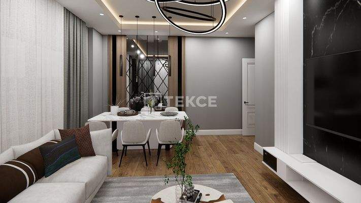 Apartments in a Gated Community with a Pool in Yalova Turkey