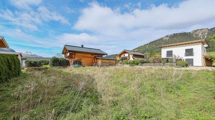KITZIMMO-Grundstück mit Baugenehmigung kaufen - Immobilien Fieberbrunn.