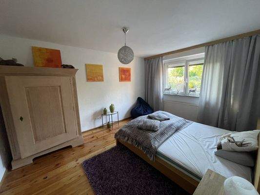 Schlafzimmer Einliegerwohnung im EG