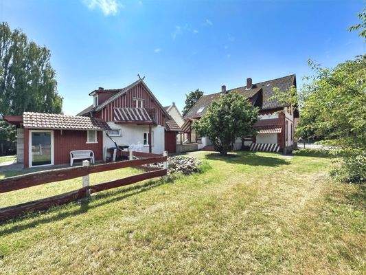 Rückansicht Gebäude