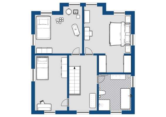 Beispiel- Grundriss OG