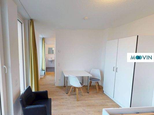 Ansicht III: Wohn- und Schlafbereich