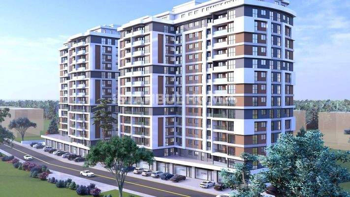 Newly Built Flats 500 m from the Lake in Istanbul Kucukcekmece