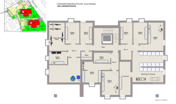 Grundriss Kellergeschoss