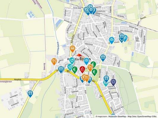 Geolyzer Kartenausschnitt