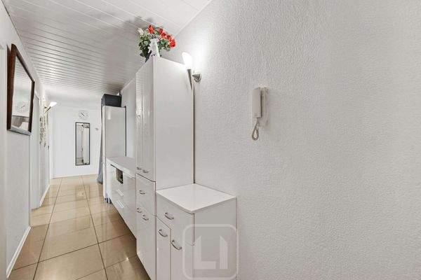 Platz für Garderobe