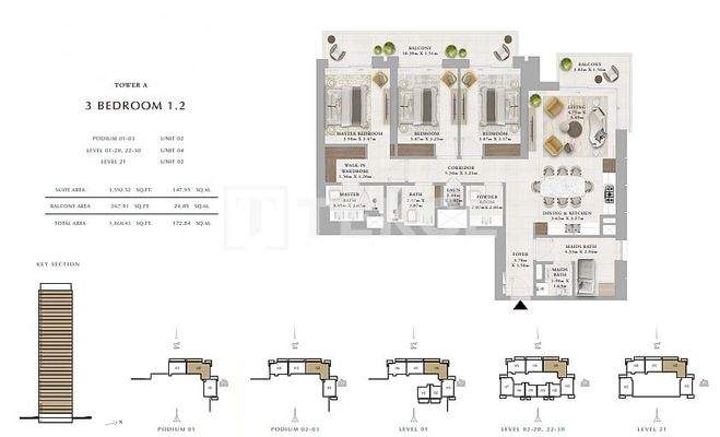 Waterfront Apartments with Amenities in Dubai Creek Harbour