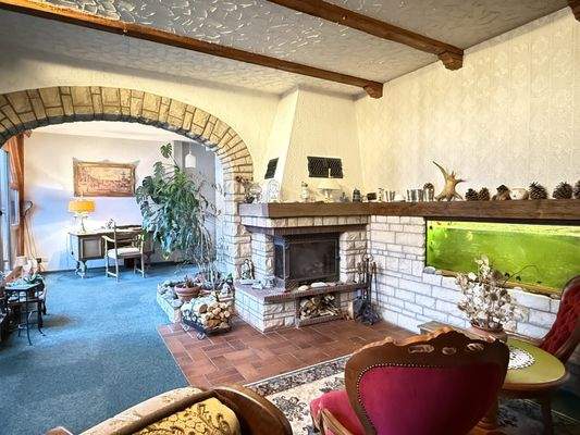 Kaminzimmer offener Bereich OG