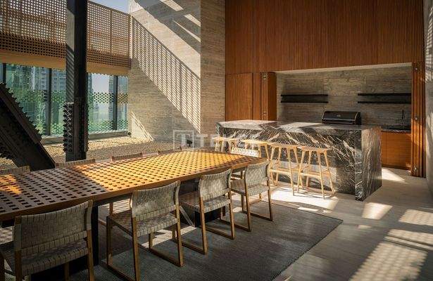 Furnished Luxe Apartment with Pool in Opus in Dubai Business Bay