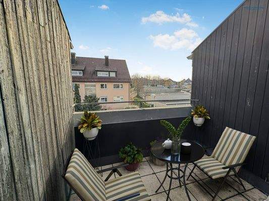 Balkon Visualisierung