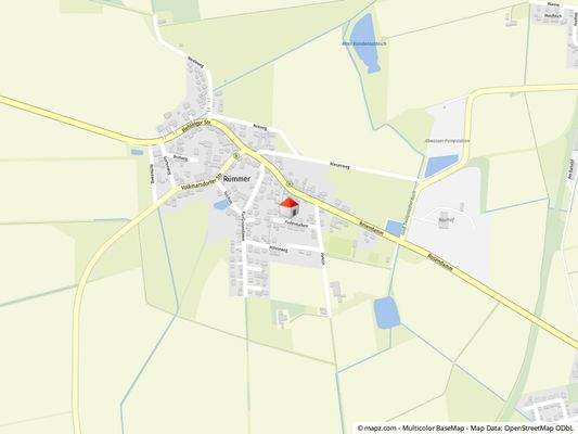 Geolyzer Kartenausschnitt