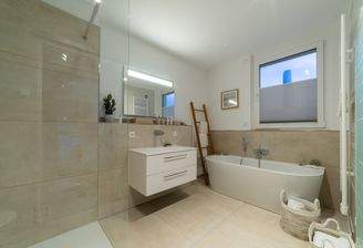 gemütliches Badezimmer