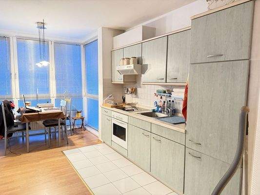 Blick zur Küchenzeile