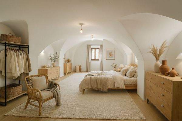 KI ChatGPT erstelltes Schlafzimmer (Beispiel)